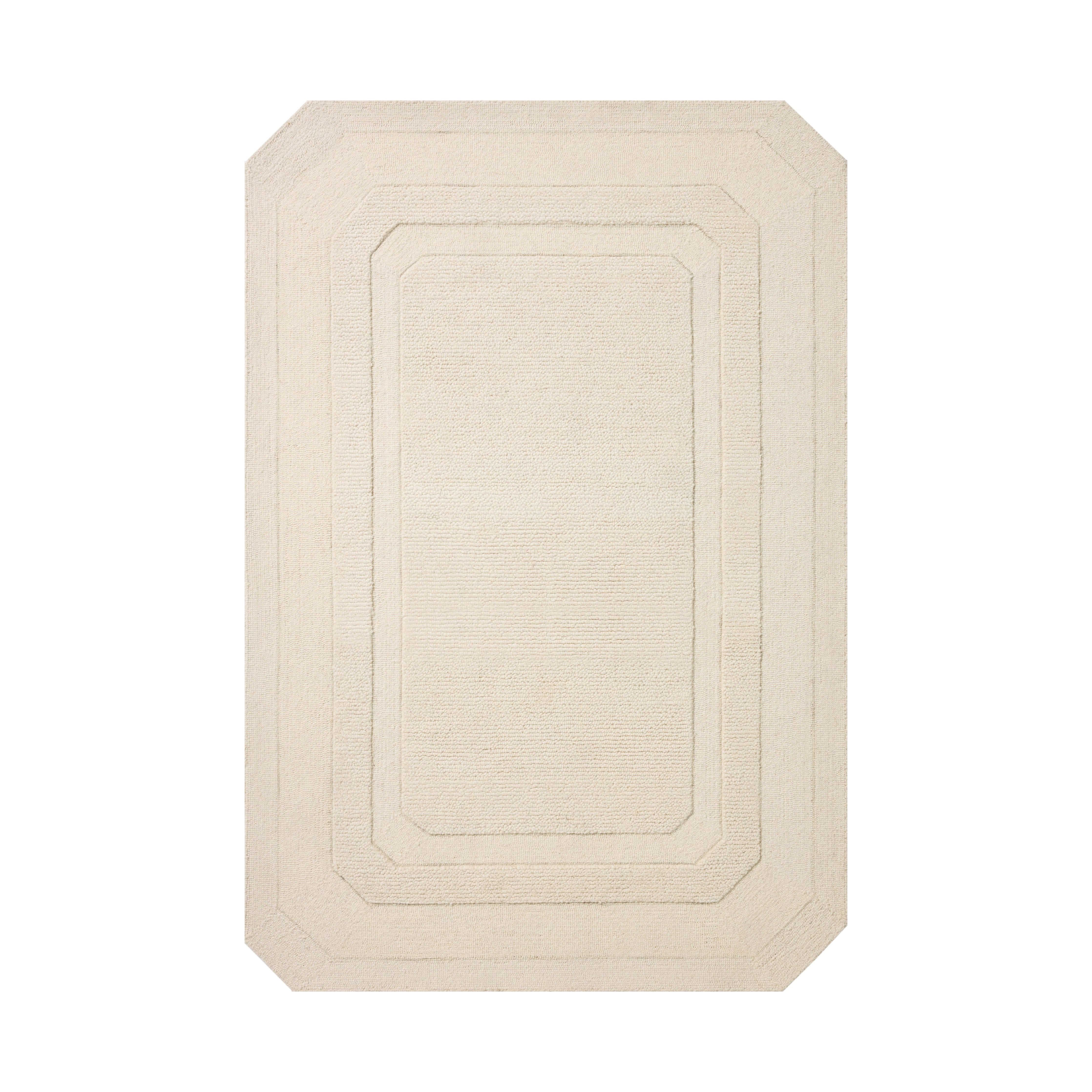 Loloi Clayton Ivory Rug RUGS - wool Loloi 18" x 18"