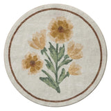 Chris Loves Julia x Loloi Clove Ivory / Yellow Bath Mat - Rug & Weave