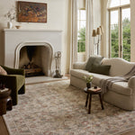 Loloi Clarisse Grey / Multi Rug RUGS - synthetic Loloi 18" x 18" sample