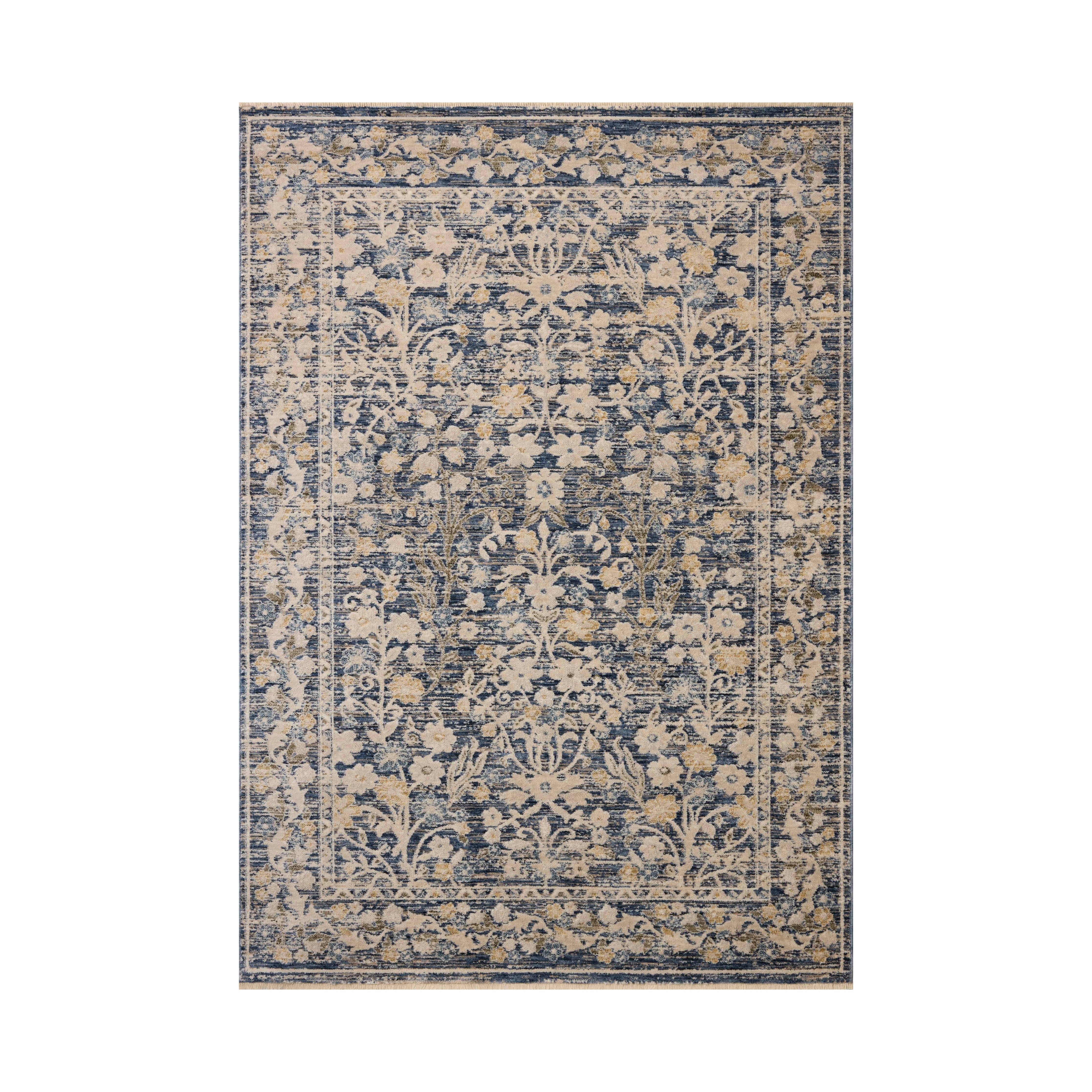 Loloi Clarisse Blue / Beige Rug RUGS - synthetic Loloi 18" x 18" sample