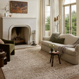 Loloi Clarisse Fog / Bone Rug RUGS - synthetic Loloi 18" x 18" sample