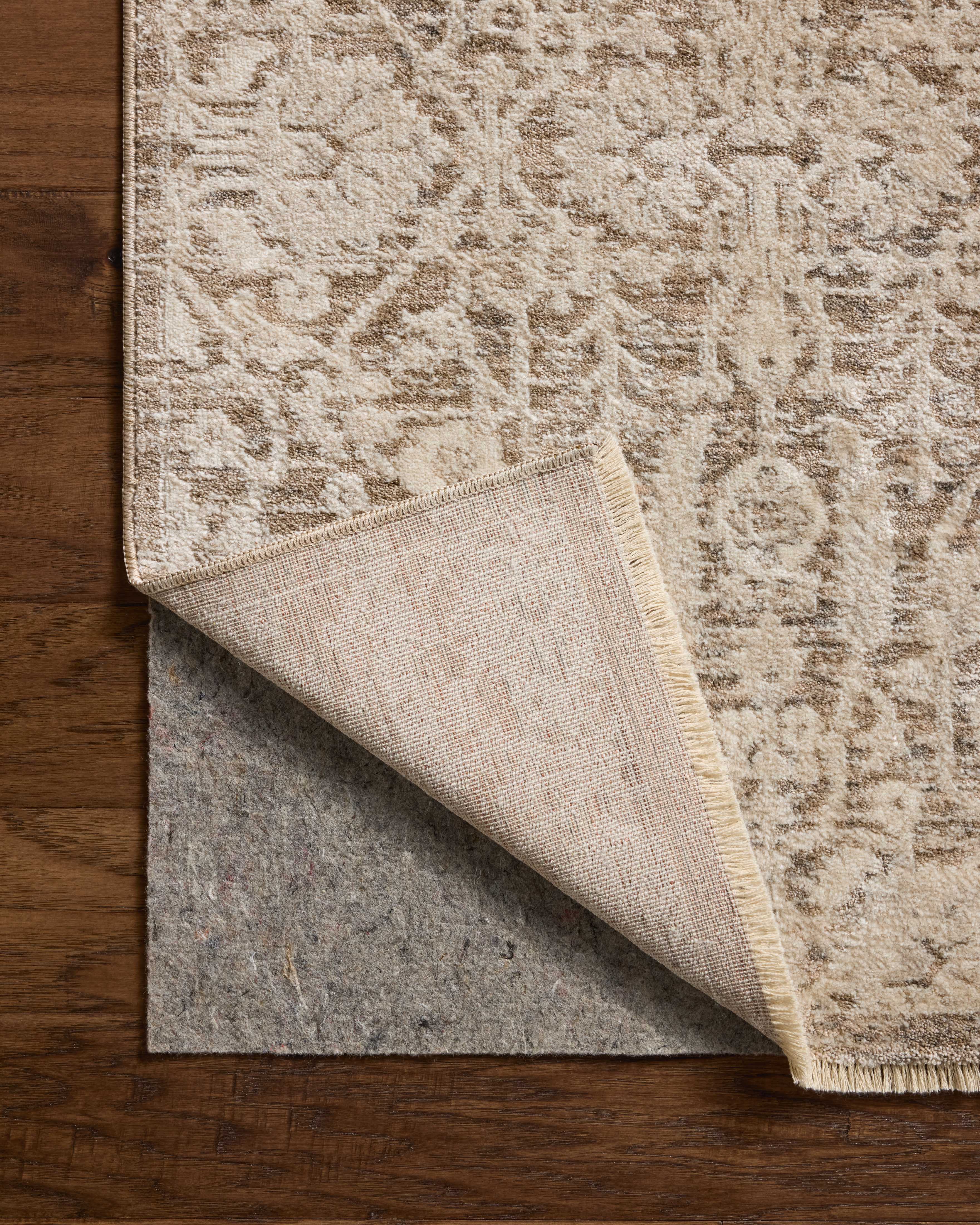 Loloi Clarisse Fog / Bone Rug RUGS - synthetic Loloi 18" x 18" sample