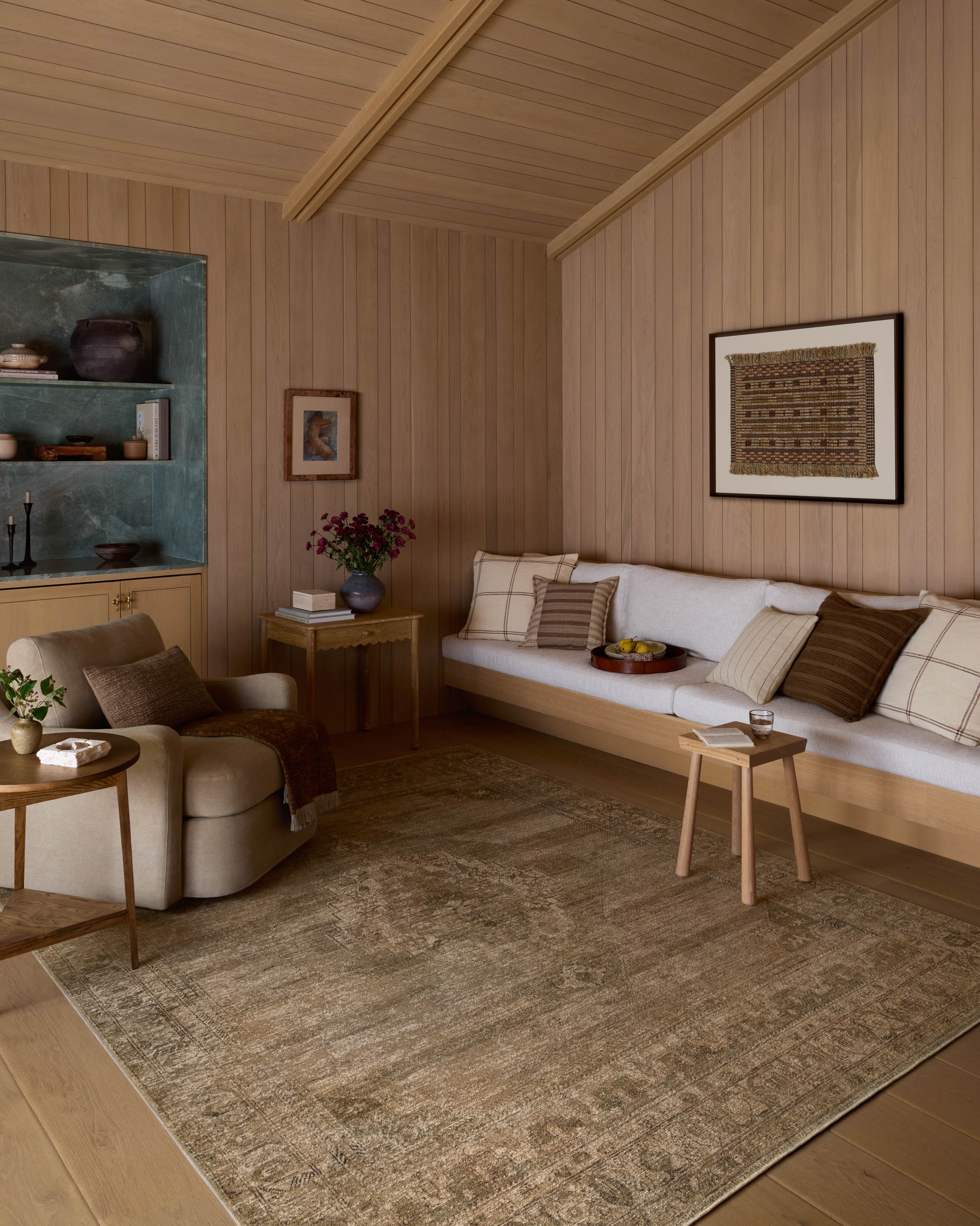 Amber Lewis x Loloi Cambria Taupe / Antique Bronze Rug RUGS - jute Loloi