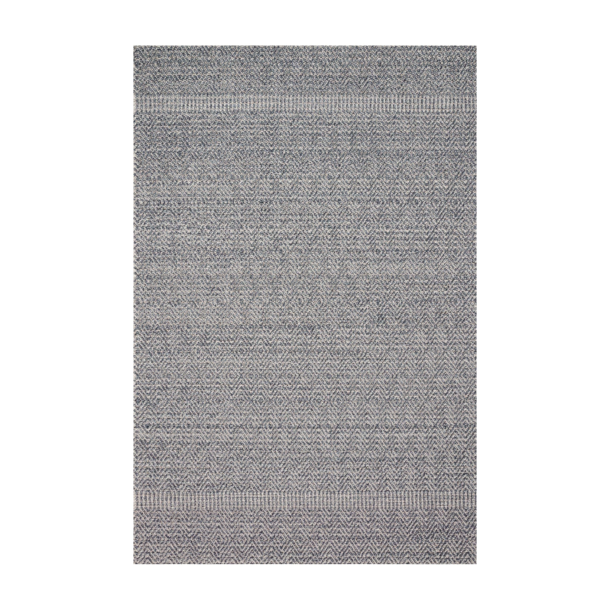Loloi Cole Denim / Grey Rug RUGS - synthetic Loloi 2'7" x 10'0"
