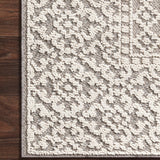 Loloi Cole Grey / Ivory Rug RUGS - synthetic Loloi