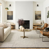 Angela Rose x Loloi Colton Ivory/ Black Rug 0-RUGS Loloi