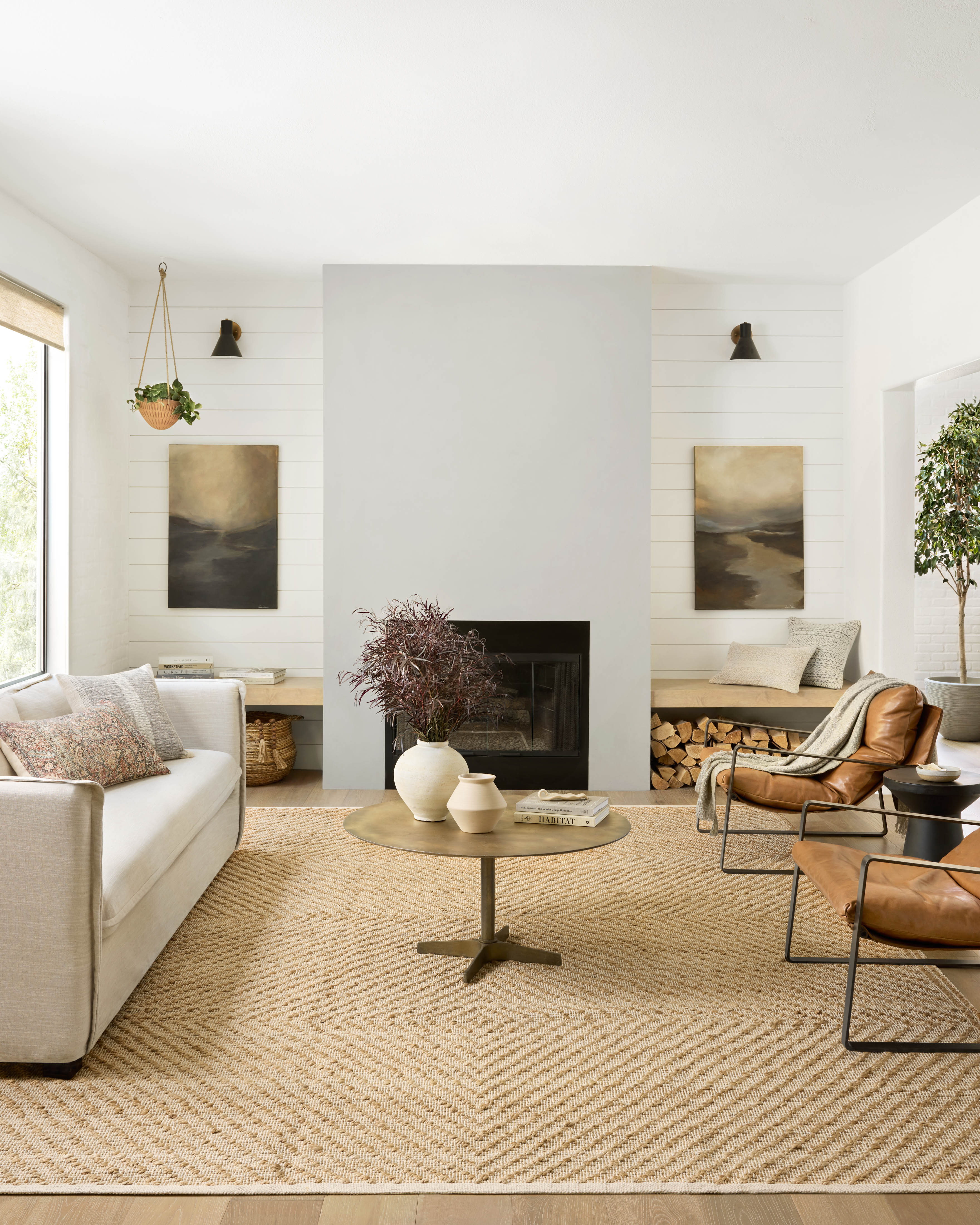 Angela Rose x Loloi Colton Natural/ Ivory Rug 0-RUGS Loloi