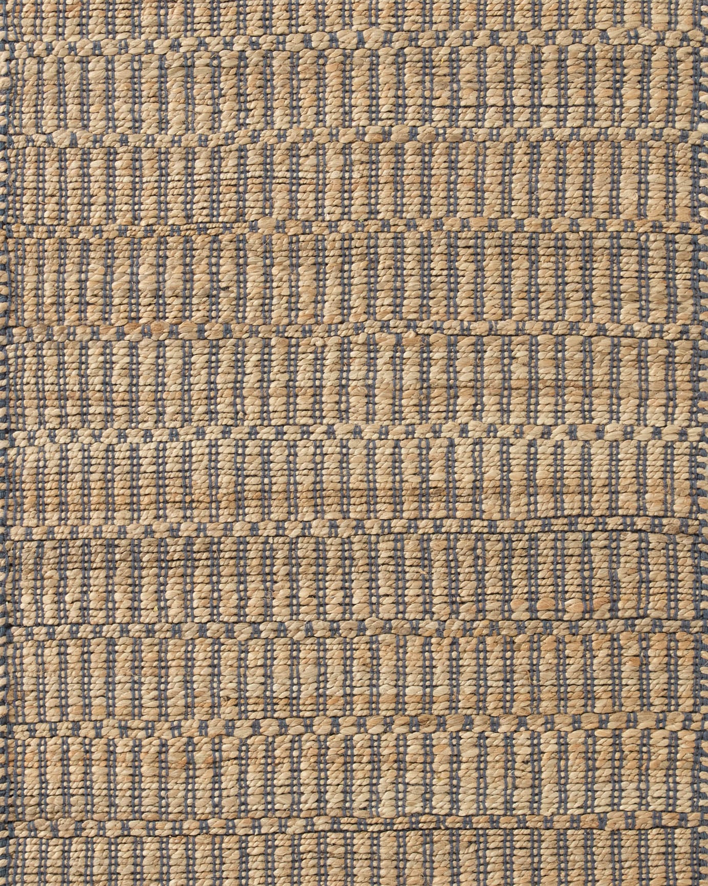 Angela Rose x Loloi Colton Natural/ Navy Rug 0-RUGS Loloi