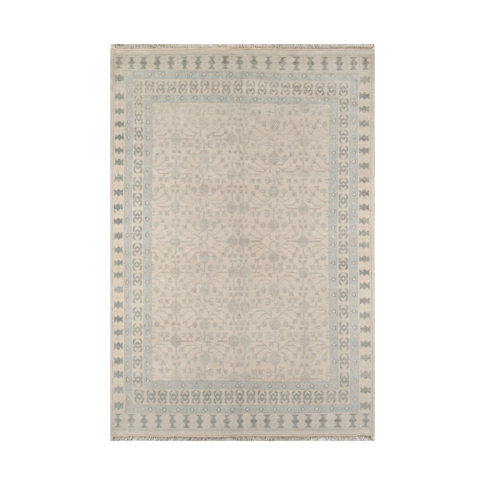 Concord Sudbury Hand Knotted Area Rug, Blue 2' x 3'