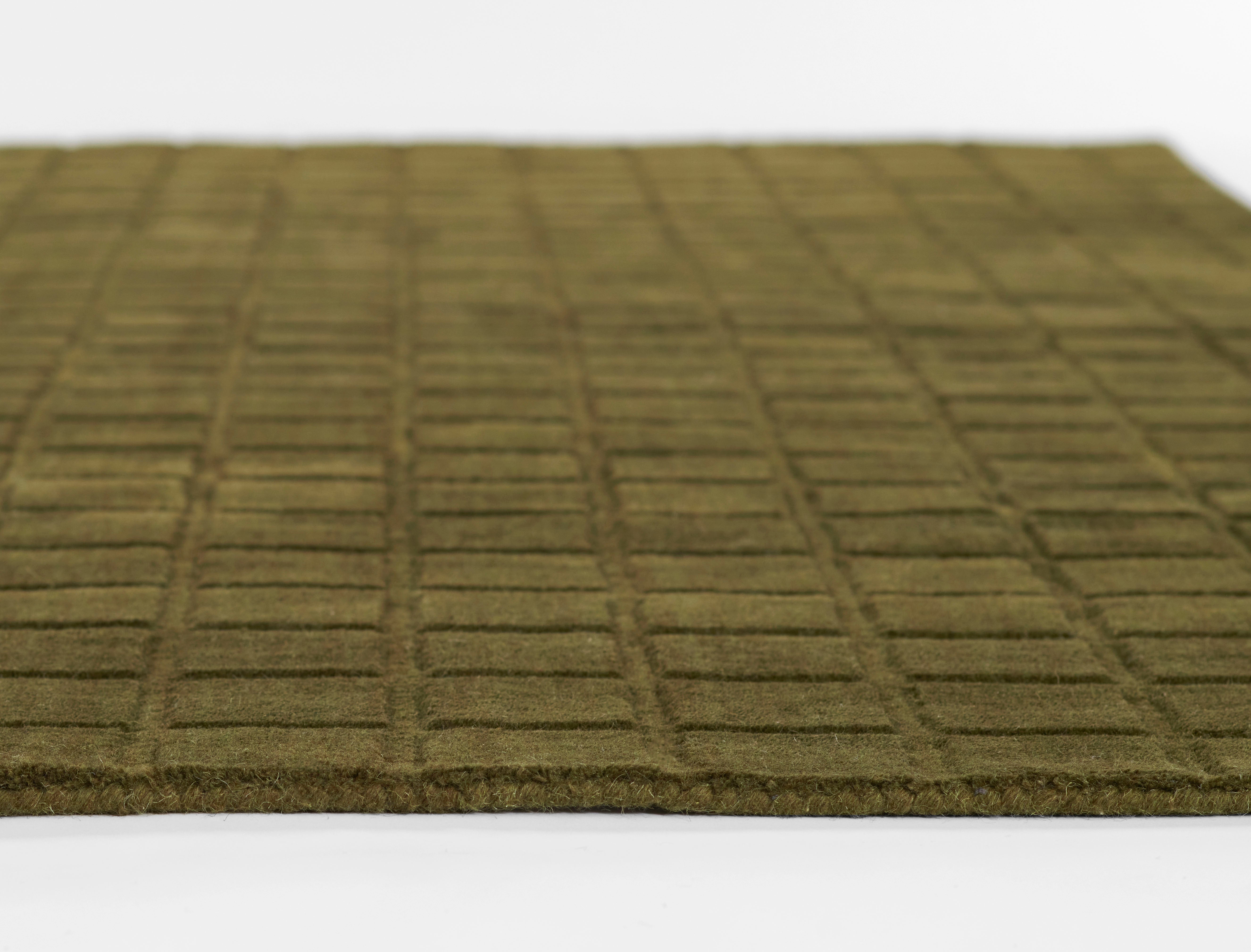 Contura Grid Hand Loomed Rug RUGS - wool Momeni