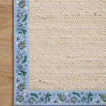 Rifle Paper Co. x Loloi Costa Ivory / Periwinkle Rug 1-RUGS-patterned Loloi