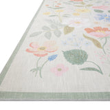 Rifle Paper Co. X Loloi/ Cotswolds Strawberry Fields Ivory Rug 3 - RUGS - patterned Loloi