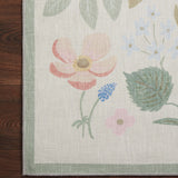 Rifle Paper Co. X Loloi/ Cotswolds Strawberry Fields Ivory Rug 3 - RUGS - patterned Loloi
