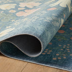 Rifle Paper Co. X Loloi/ Cotswolds Strawberry Fields Teal Rug 3 - RUGS - patterned Loloi