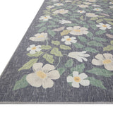 Rifle Paper Co. X Loloi/ Cotswolds Primrose Charcoal Rug 3 - RUGS - patterned Loloi