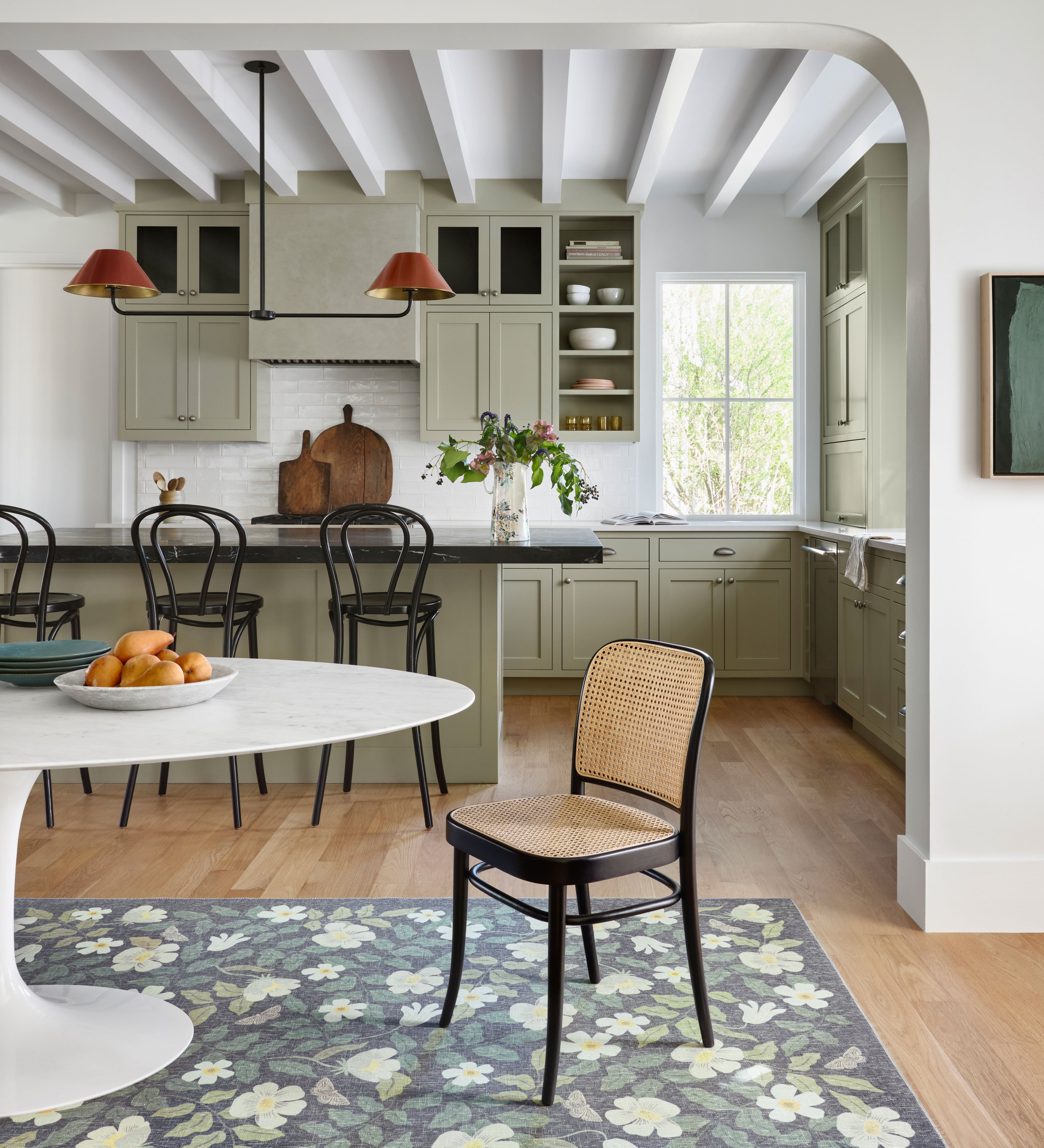 Rifle Paper Co. x Loloi Cotswolds Charcoal Rug RUGS - synthetic Loloi