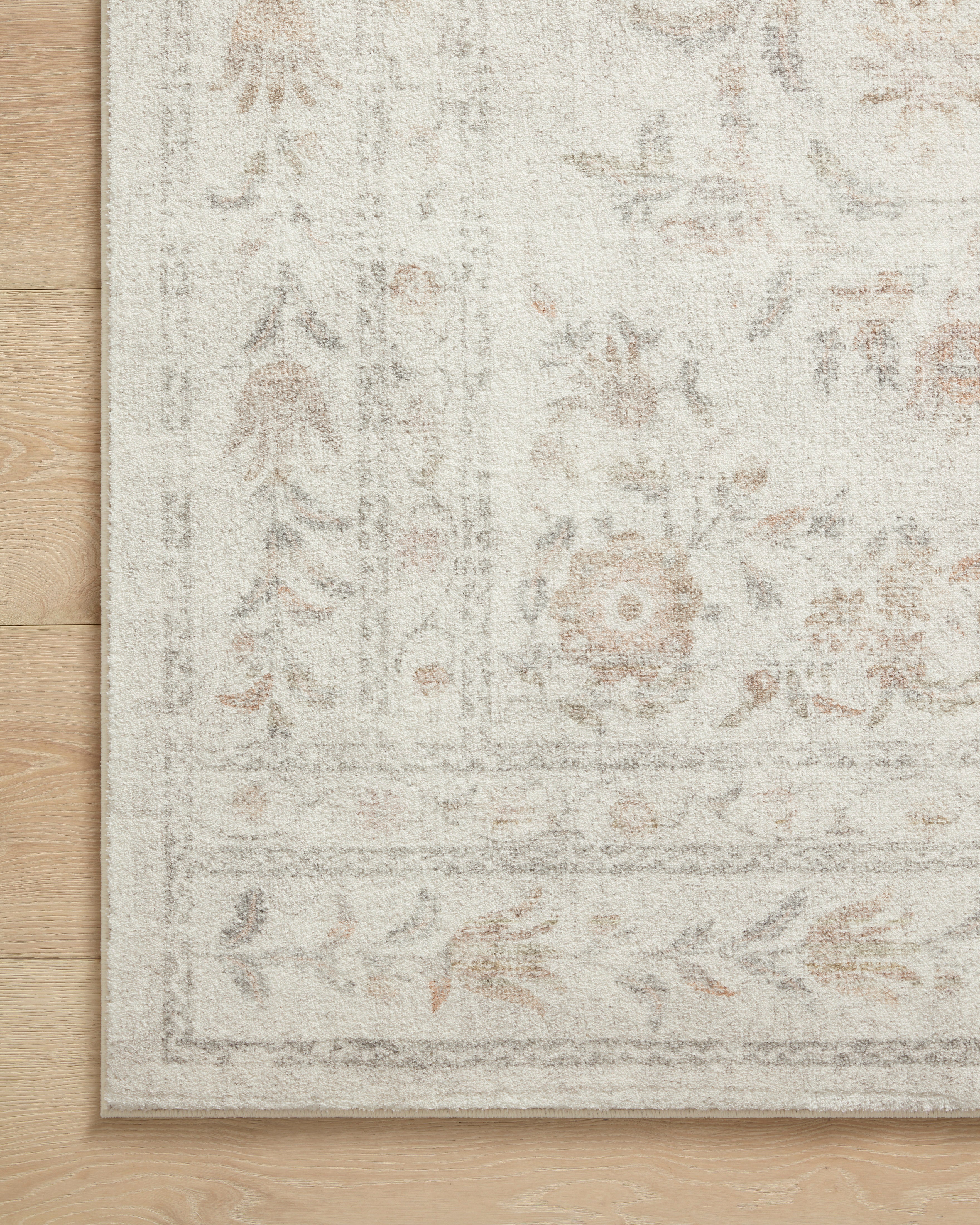 Rifle Paper Co. x Loloi Courtyard Lily Yellow / Multi Rug 3-patterned rugs Loloi
