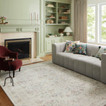 Rifle Paper Co. x Loloi Courtyard Lily Yellow / Multi Rug 3-patterned rugs Loloi