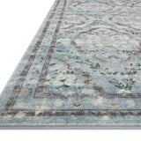 Rifle Paper Co. x Loloi Courtyard Chateau Blue Rug 3-patterned rugs Loloi