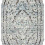 Rifle Paper Co. x Loloi Courtyard Chateau Blue Rug 3-patterned rugs Loloi