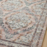 Rifle Paper Co. x Loloi Courtyard Chateau Blush Rug 3-patterned rugs Loloi