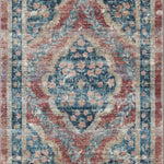 Rifle Paper Co. x Loloi Courtyard Chateau Red Rug 3-patterned rugs Loloi