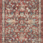 Rifle Paper Co. x Loloi Courtyard Crimson Rug RUGS - synthetic Loloi
