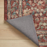 Rifle Paper Co. x Loloi Courtyard Eve Crimson Rug 3-patterned rugs Loloi