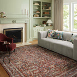 Rifle Paper Co. x Loloi Courtyard Eve Crimson Rug 3-patterned rugs Loloi