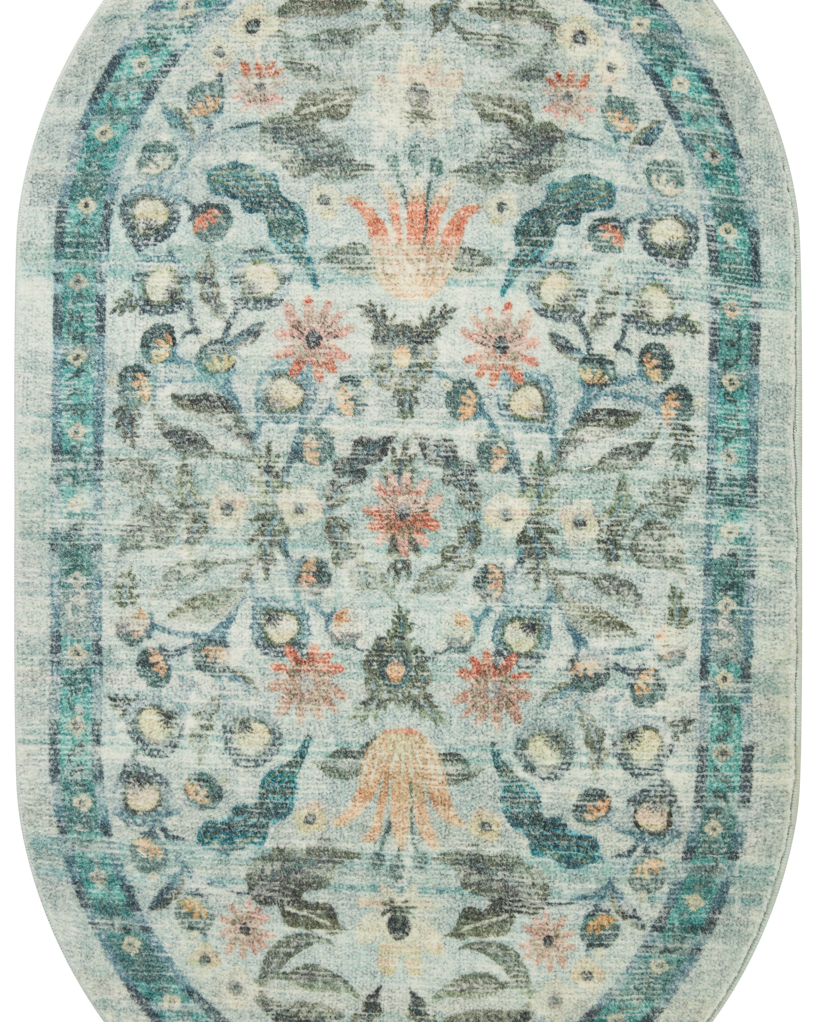 Rifle Paper Co. x Loloi Courtyard Eve Sage Rug 3-patterned rugs Loloi