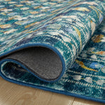 Rifle Paper Co. x Loloi Courtyard Hadley Emerald Rug 3-patterned rugs Loloi