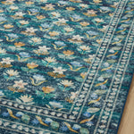 Rifle Paper Co. x Loloi Courtyard Hadley Emerald Rug 3-patterned rugs Loloi