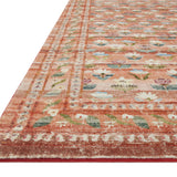 Rifle Paper Co. x Loloi Courtyard Terracotta Oval Rug RUGS - synthetic Loloi