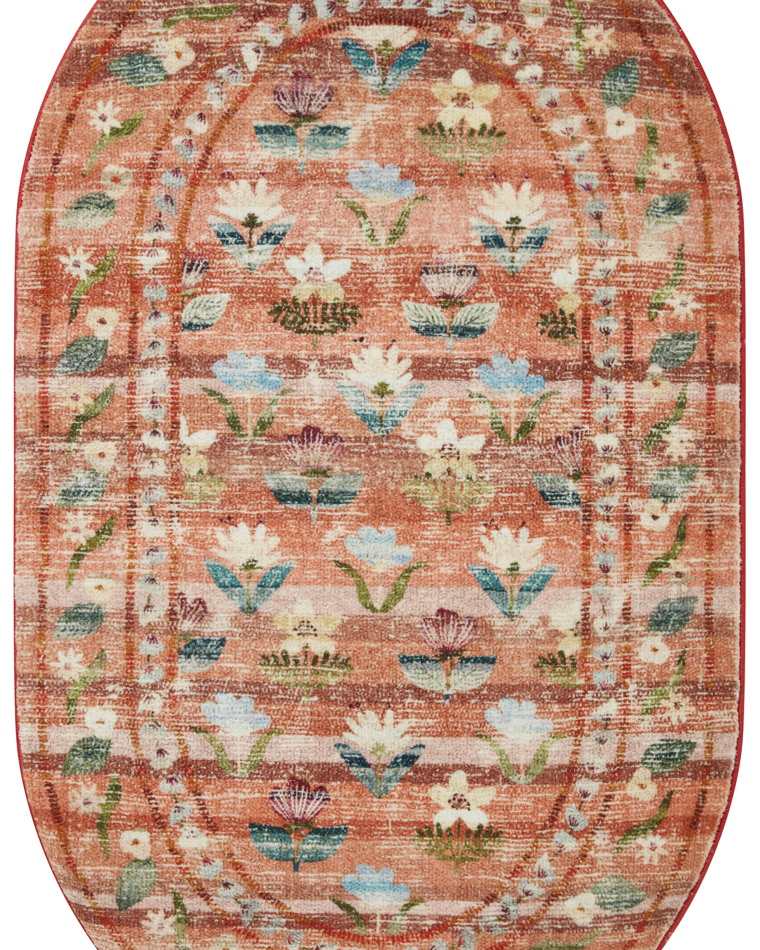 Rifle Paper Co. x Loloi Courtyard Terracotta Rug RUGS - synthetic Loloi