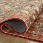 Rifle Paper Co. x Loloi Courtyard Hadley Terracotta Rug 3-patterned rugs Loloi