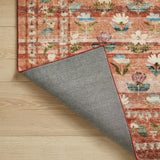 Rifle Paper Co. x Loloi Courtyard Hadley Terracotta Rug 3-patterned rugs Loloi