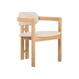 Monterei Dining Chair FURNITURE - dining chairs LH IMPORTS Cream Tweed
