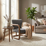 Curb Club Chair FURNITURE - accent chair LH IMPORTS