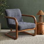 Curb Club Chair FURNITURE - accent chair LH IMPORTS