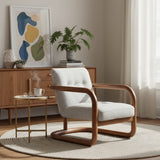Curb Club Chair FURNITURE - accent chair LH IMPORTS