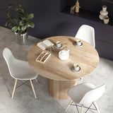 Cylender Round Dining Table FURNITURE - dining tables LH IMPORTS