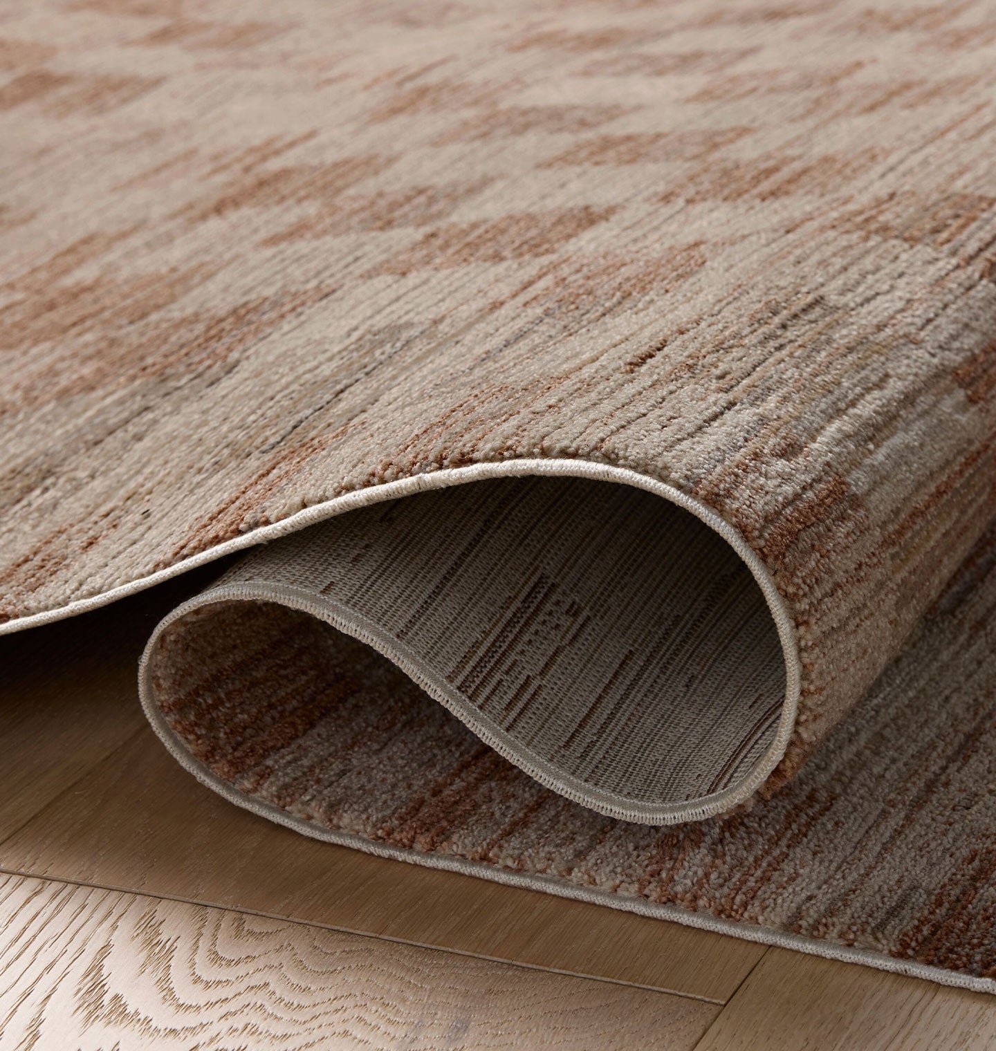 OVERSTOCK RUG - Amber Lewis x Loloi Cali Brick / Natural - 2'7" x 8' IN STORE - Sale Rugs Loloi