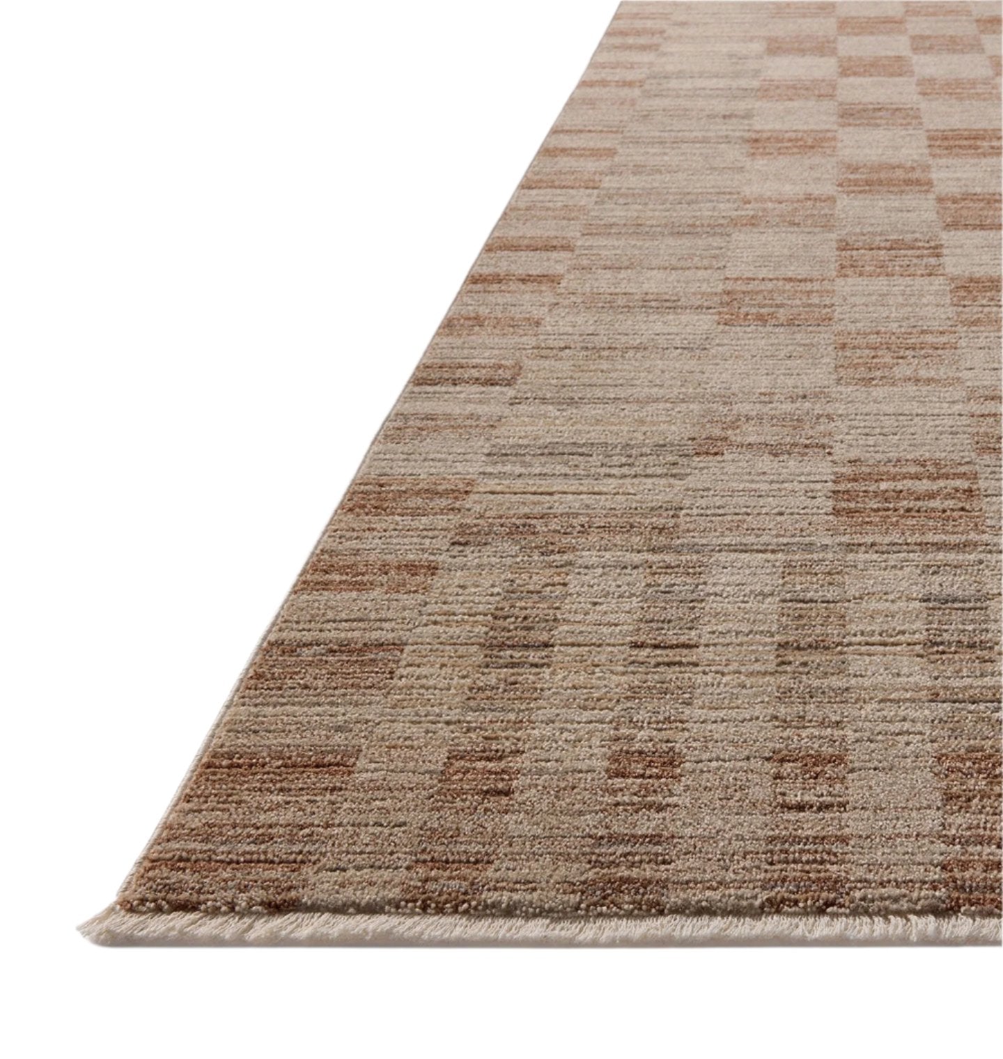 OVERSTOCK RUG - Amber Lewis x Loloi Cali Brick / Natural - 2'7" x 8' IN STORE - Sale Rugs Loloi
