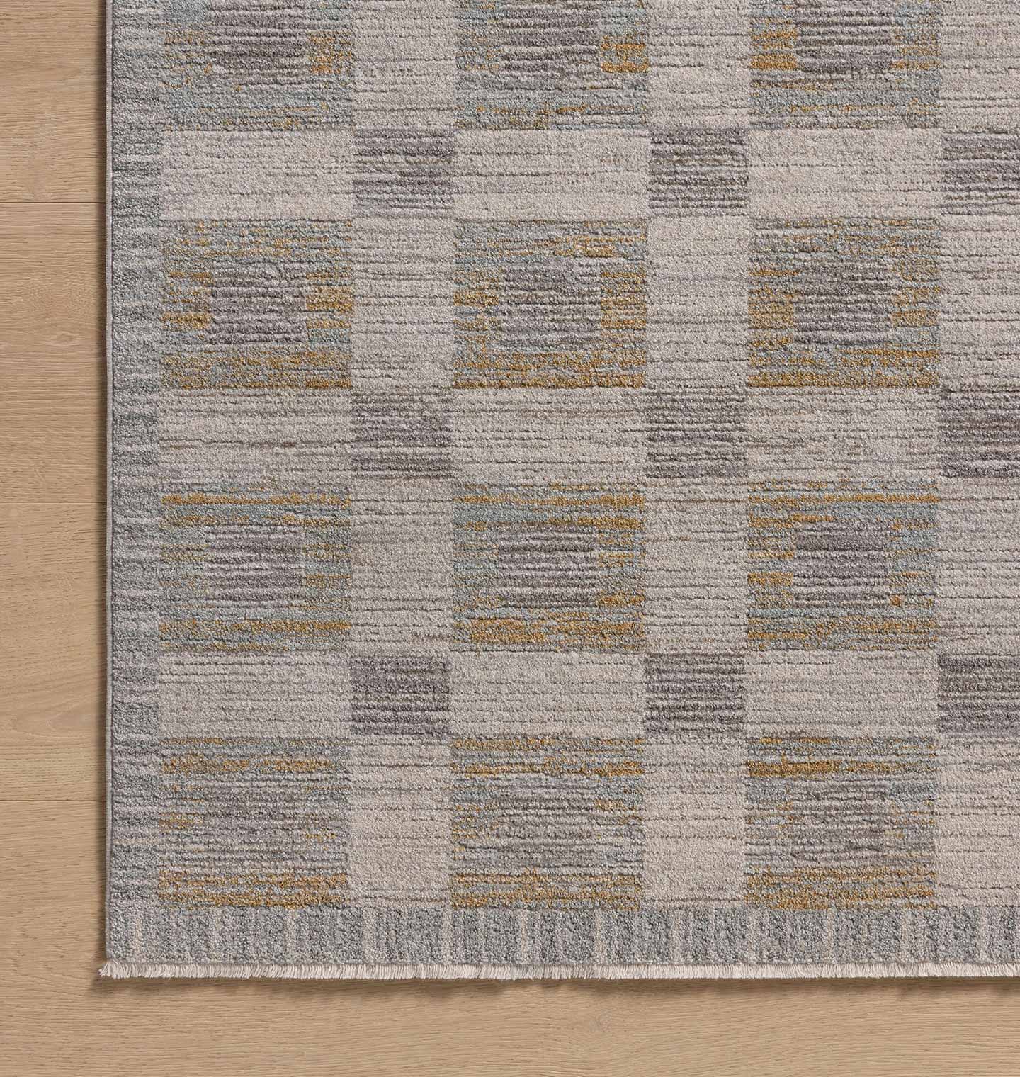 Amber Lewis x Loloi Cali Mist / Wheat RUGS - patterned Loloi
