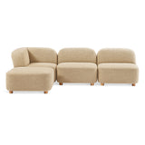 Gus* Modern Circuit Modular 4-pc Sectional