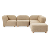 Gus* Modern Circuit Modular 5-pc Sectional