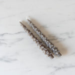 Tree Shaped Taper Candles - Pewter - Rug & Weave