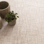 Crosshatch Ivory Hand Micro Hooked Wool Rug-Rug & Weave