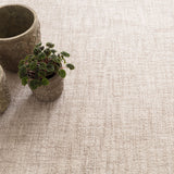 Crosshatch Ivory Hand Micro Hooked Wool Rug-Rug & Weave