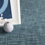 Crosshatch Denim Hand Micro Hooked Wool Rug-Rug & Weave